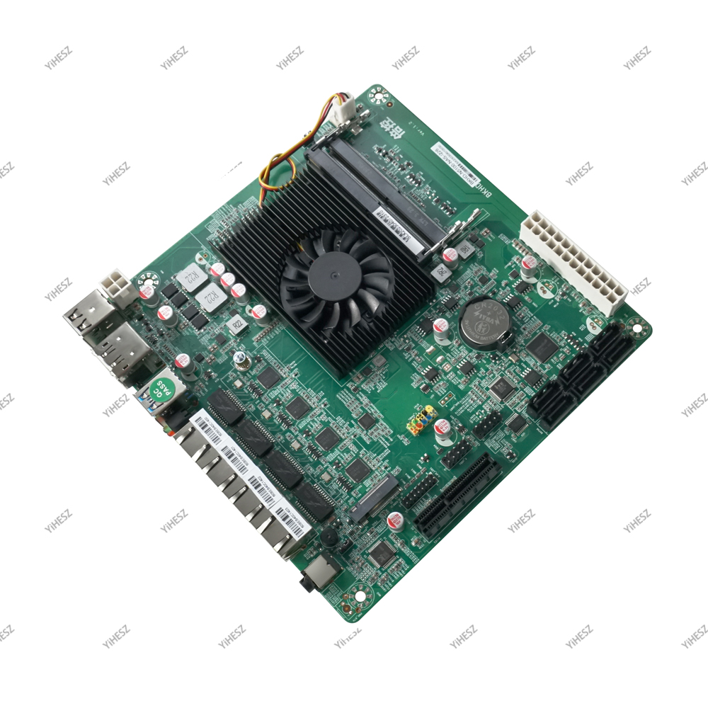 N5105 Quad-Core N100 Soft Rout - огляд і ціна Nas Motherboard N100 6 Sata