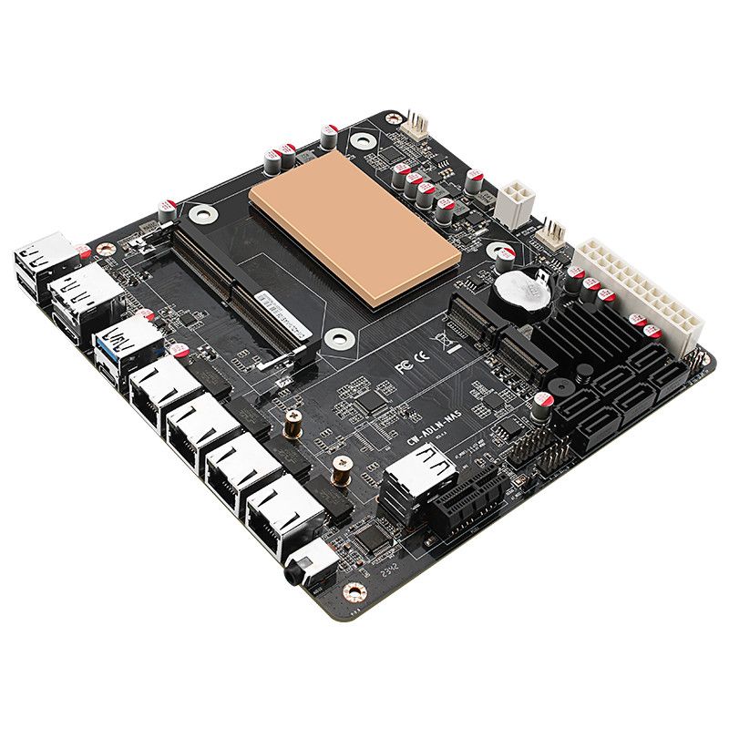 Low Power N100/N305/N150 NAS M - огляд і ціна Nas Motherboard N100 6 Sata