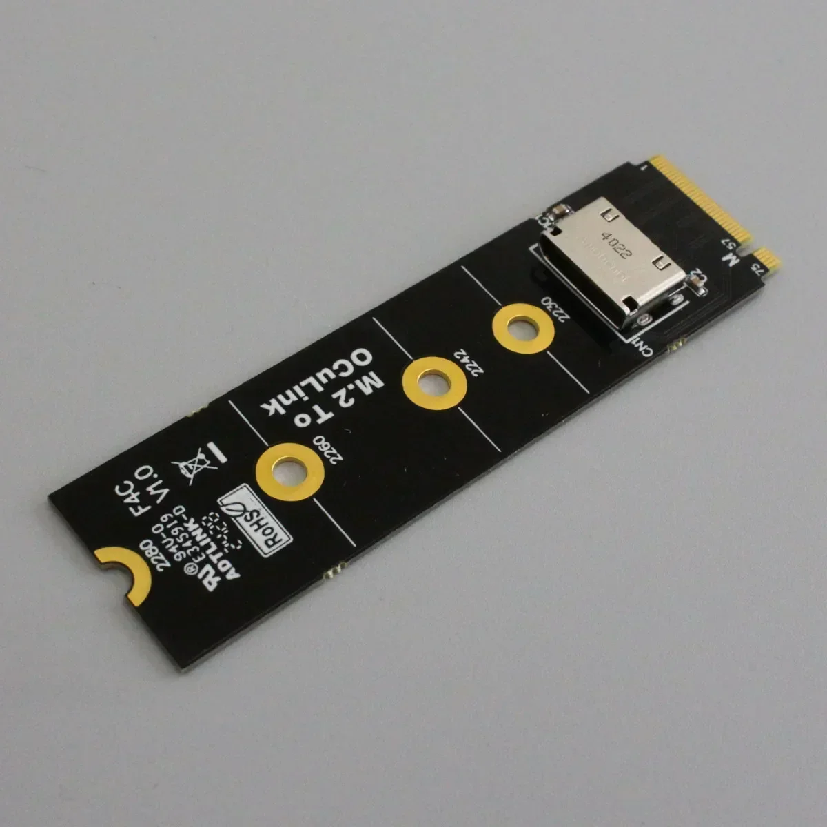 ADT PCIe 4.0 64Gbps OcuLink Ex - огляд і ціна External Gpu Dock Pcie 4.0 Oculink