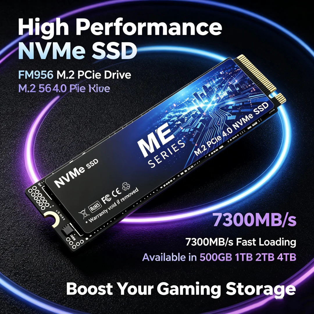 2026 ME SSD 500GB 1TB 2TB 4TB  - огляд і ціна M.2 Nvme 4Tb Pcie 4.0 Ssd