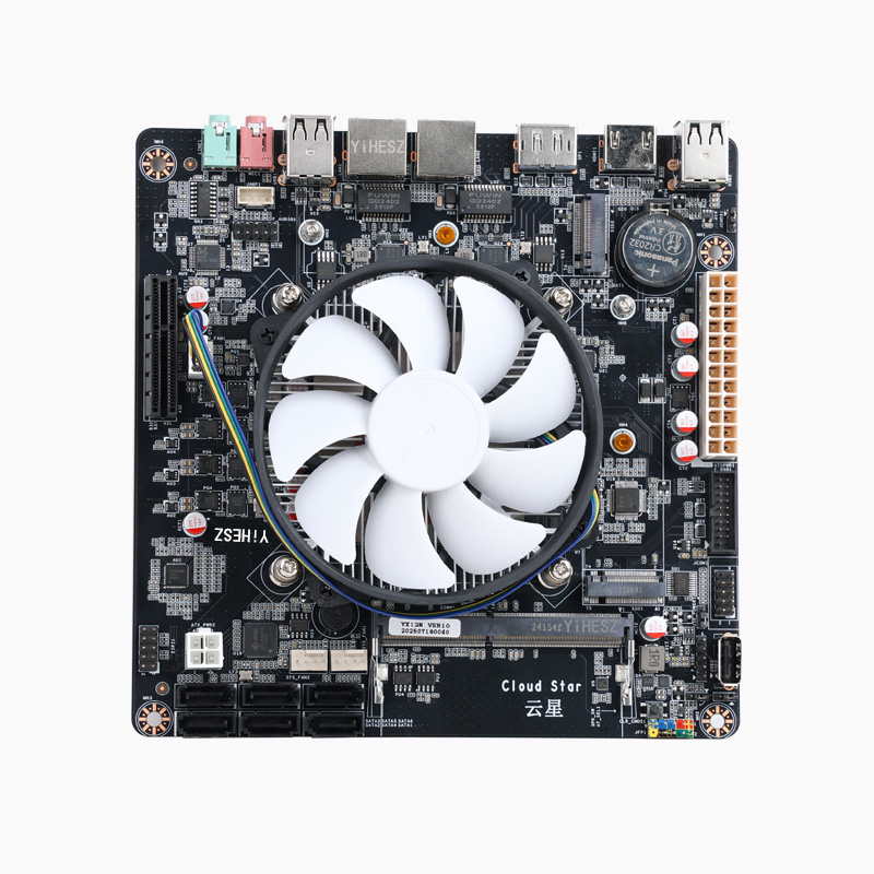 N100/N150 NAS DDR4 Motherboard - огляд і ціна Nas Motherboard N100 6 Sata
