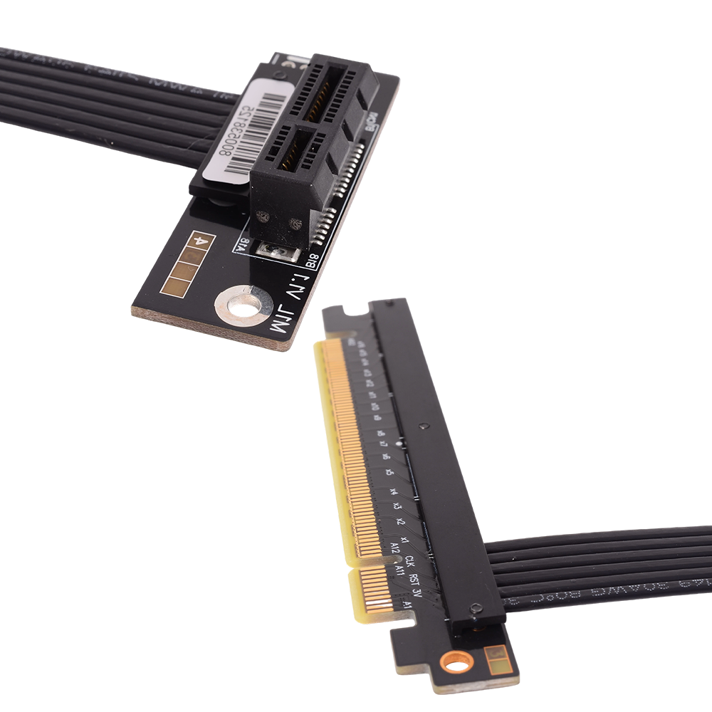 PCIe 4.0 X16 To X1 X4 X8 Exten - огляд і ціна Pcie 4.0 X16 Riser Cable 90 Degree