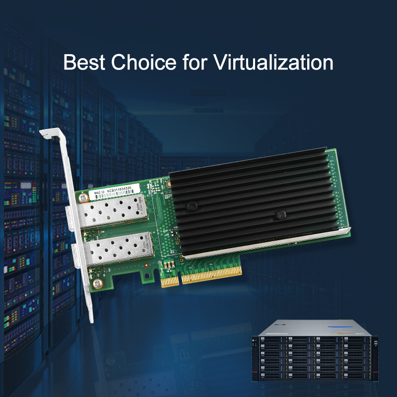 LR-LINK 1010PF-2SFP+ PCIe x8 D - огляд і ціна 10Gb Sfp+ Pcie Network Card Dual Port