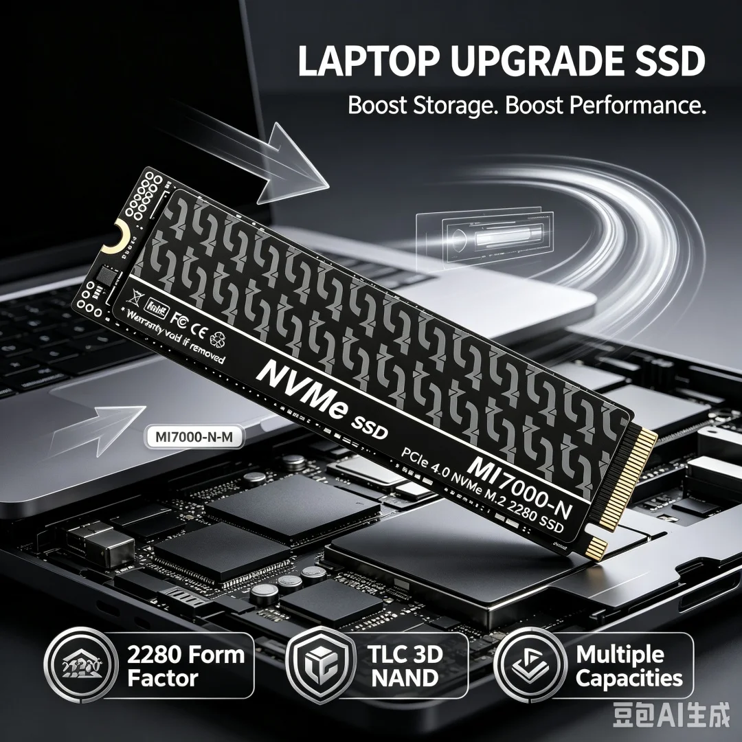 MI7000-N 7300MB/s SSD 1TB 2TB  - огляд і ціна M.2 Nvme 4Tb Pcie 4.0 Ssd