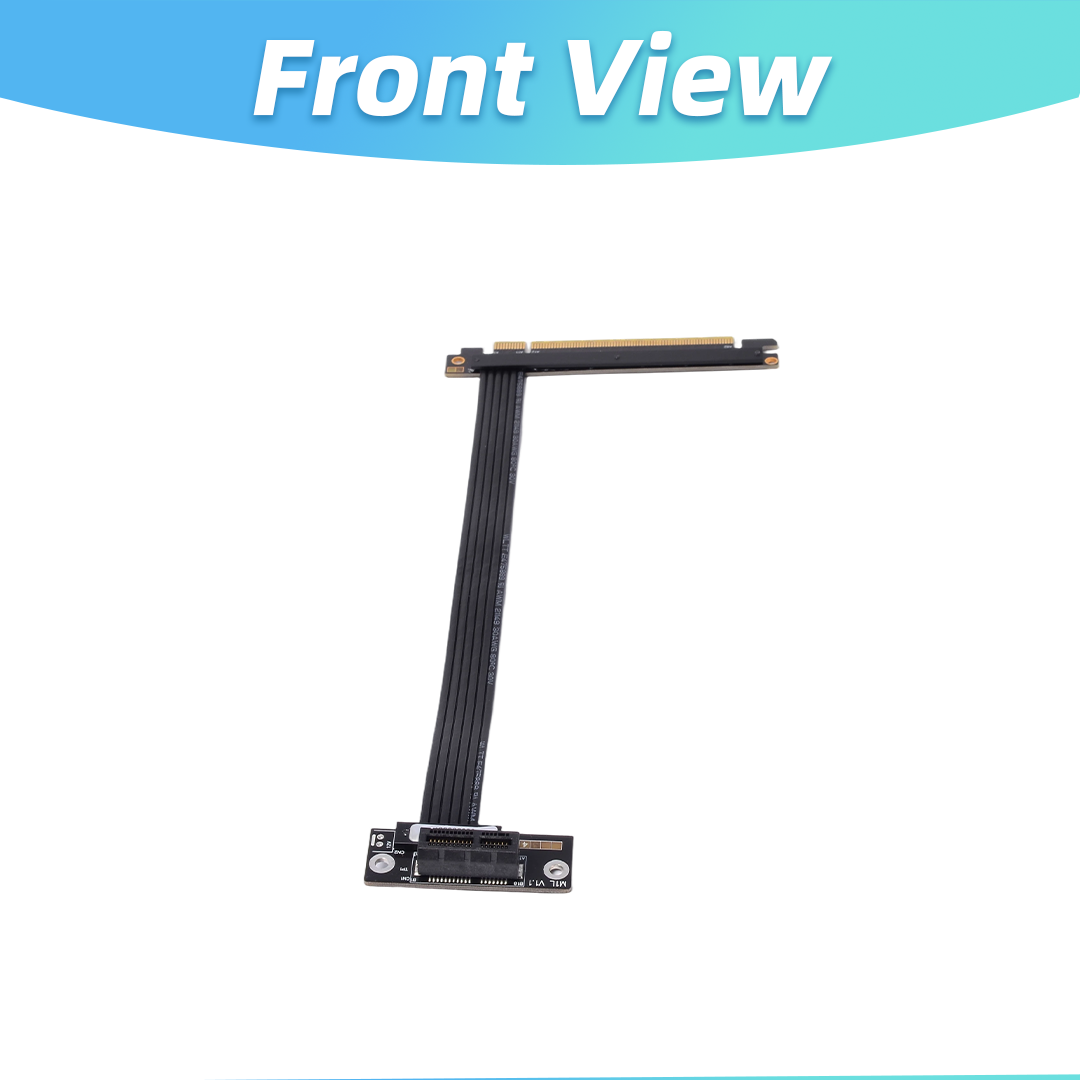 PCIe 4.0 / 3.0 X16 To X1 X4 X8 - огляд і ціна Pcie 4.0 X16 Riser Cable 90 Degree