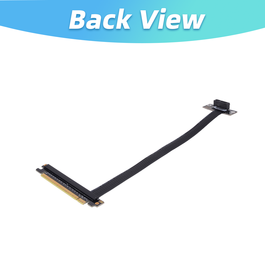 PCIe 4.0 / 3.0 X16 To X1 X4 X8 - огляд і ціна Pcie 4.0 X16 Riser Cable 90 Degree