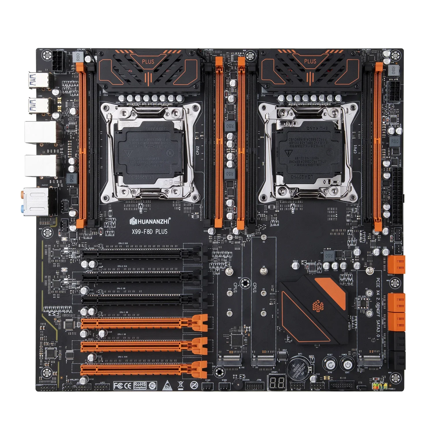 X99 F8D PLUS Dual Motherboard  - огляд і ціна X99 Dual Cpu Motherboard Combo